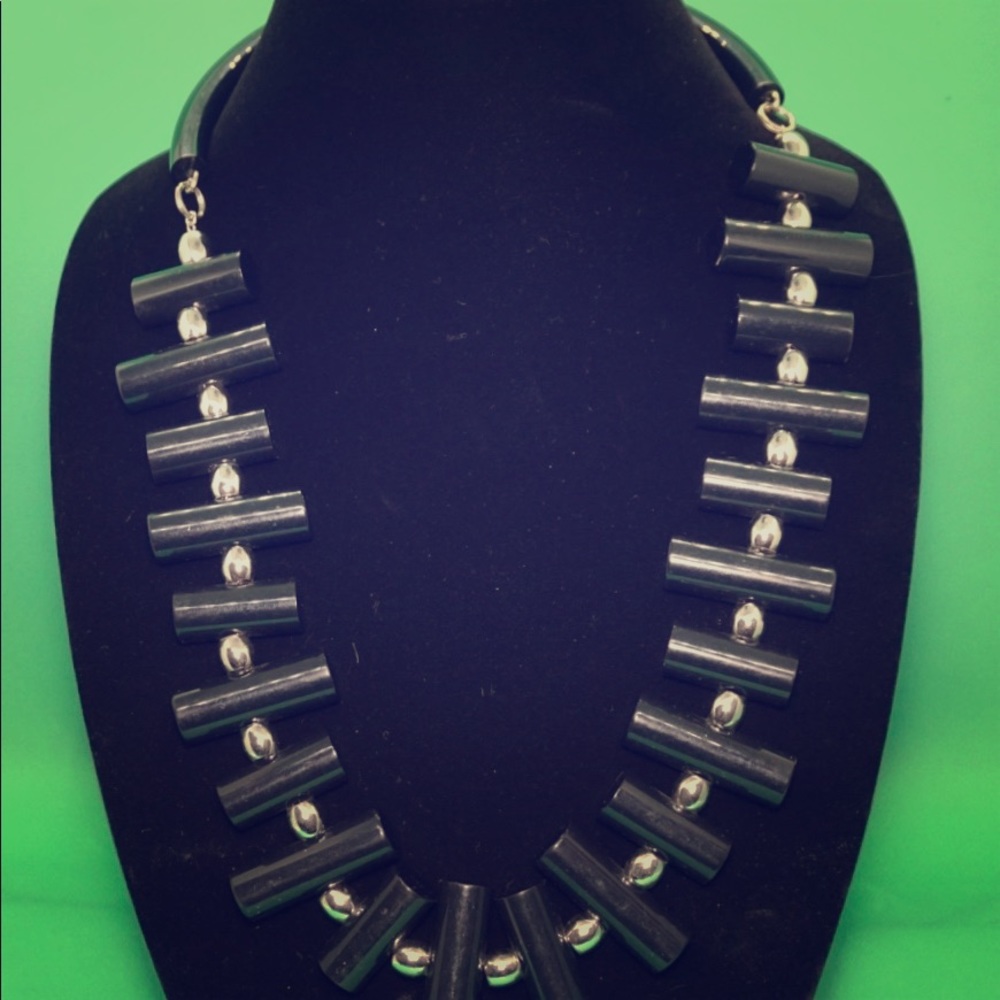 Vintage Plastic Statement Necklace